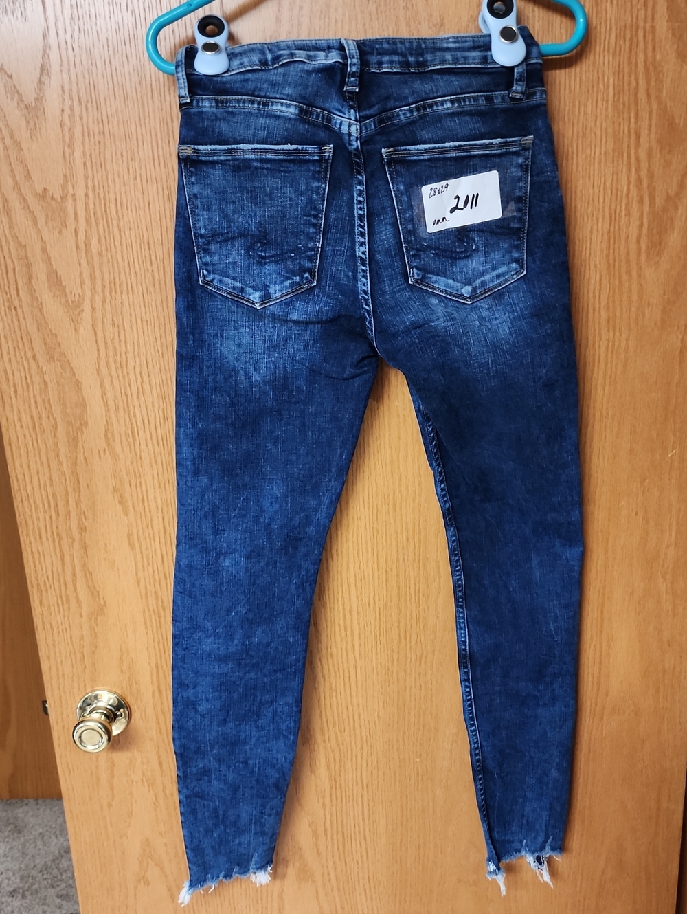 Silver Mazy womens Skinny Jeans 28x29 number 2011